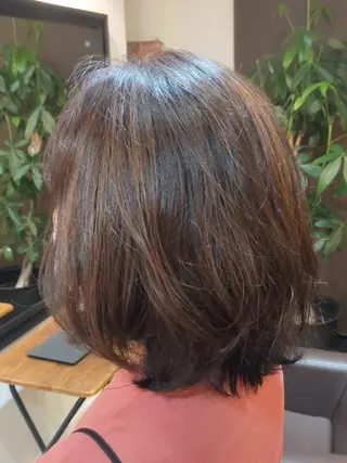 ミディアム カラー ASAKO ✴︎アメリシュシュのヘアスタイル