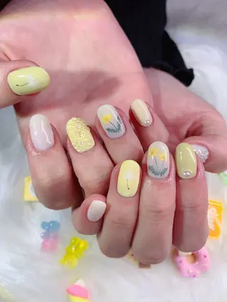 ネイル シェアサロンLei.g(レイジー)所属・3Dアートネイル💗 都築レナのネイルデザイン