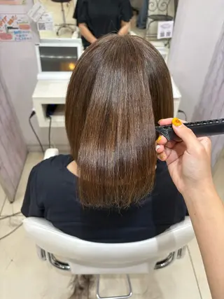 ミディアム カラー 🌻髪質改善カラー 🌻Yunaのヘアスタイル