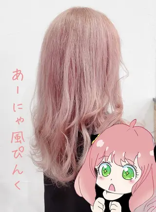 ロング カラー soin by poshのヘアスタイル