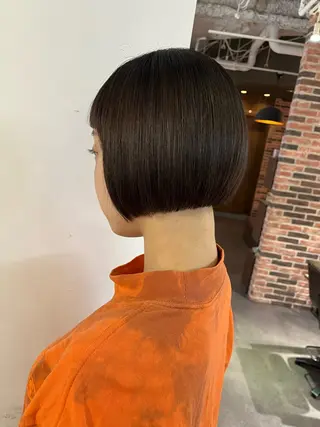 ショート 赤みなしカラー/梅田 /レイヤー/IORIのヘアスタイル