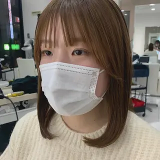 ミディアム SOYON 🤍CHIZU🤍.のヘアスタイル