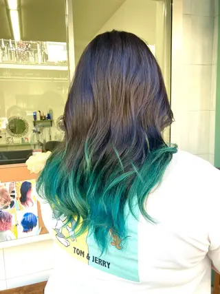 ロング カラー パーマ ヘアアレンジ AIM所属・髪質改善✧︎カラー 💎AIM【アイム】のヘアスタイル