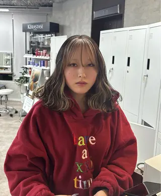 ミディアム maino /似合わせカット🤍のヘアスタイル