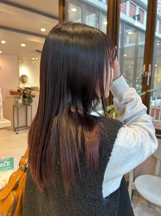 カラー ａｉｋａ🐩 /艶カラー/レイヤーのヘアスタイル