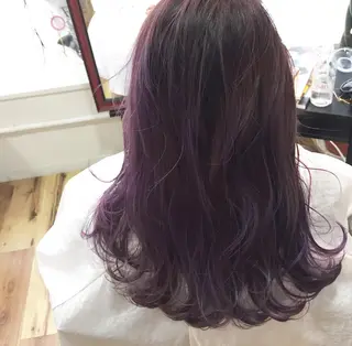 セミロング カラー MIZUHO / ダブルカラー髪質改善のヘアスタイル