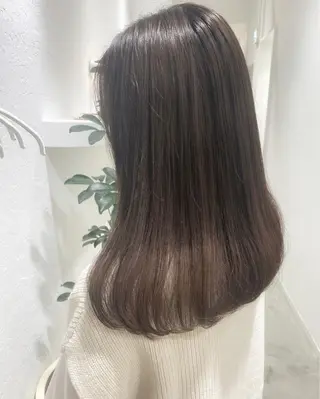 ロング カラー ヘアアレンジ 艶カラー/韓国風ヘア 🩵shioneのヘアスタイル