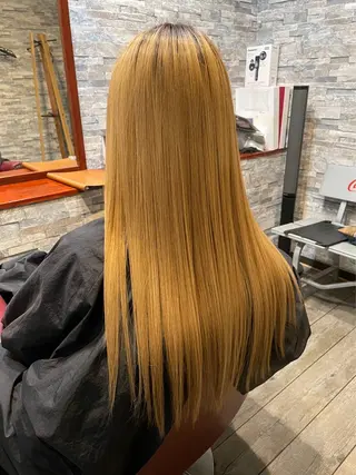 ロング カラー 中川原 大介のヘアスタイル