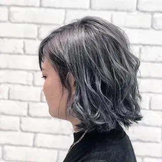 セミロング カラー 💙髪質改善 💙和田💙のヘアスタイル