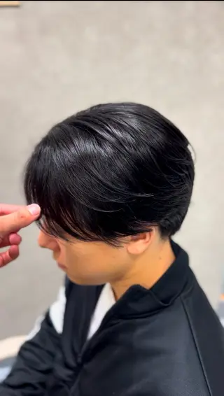 ショート パーマ メンズ 🔮メンズ縮毛矯正 毛流れパーマ💎竹永のヘアスタイル