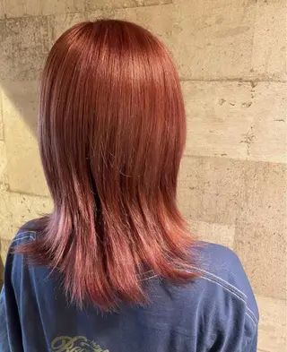 ミディアム カラー Crescere所属・小島 凜のヘアスタイル