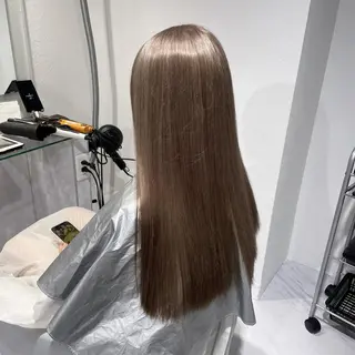 カラー ♡透明感ブラウン♡ sayaka🧸のヘアスタイル