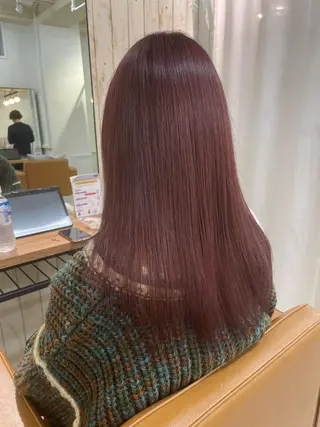 セミロング カラー 💫大宮美容師💫 azusaのヘアスタイル