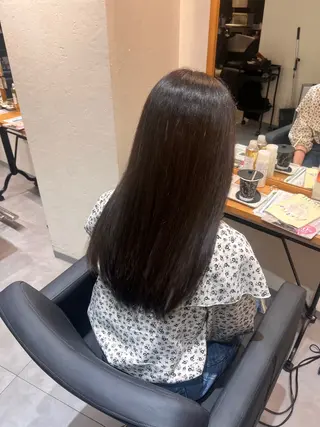ロング 黒島 陽菜のヘアスタイル