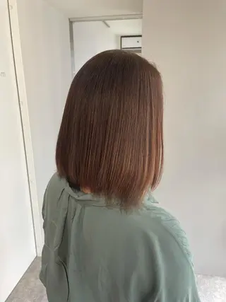 ミディアム soyon心斎橋所属・♡透明感/艶カラー/ M a I ♡のヘアスタイル