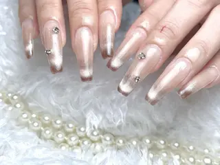 ネイル na🎀🎀na ちゅるちゅるのネイルデザイン