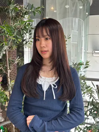 カラー サラ艶/ボブカット 🪩💫KAYOのヘアスタイル