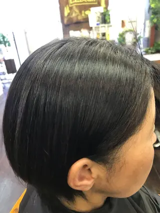 ショート パーマ 桧山 真のヘアスタイル