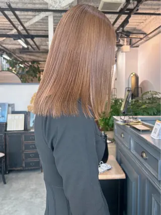 ロング 木村 陽菜のヘアスタイル