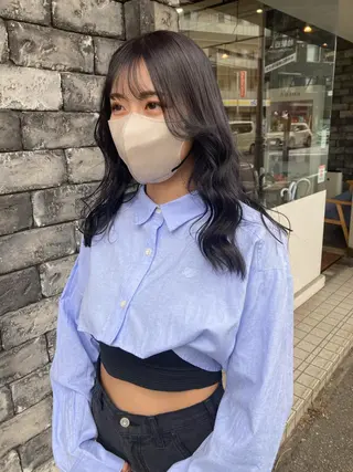 セミロング カラー ✂️似合わせの魔術師 石田一樹✂️のヘアスタイル