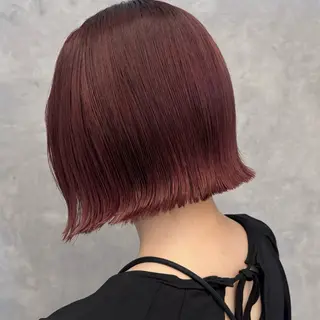 ショート カラー NUMBER_ ユイナのヘアスタイル