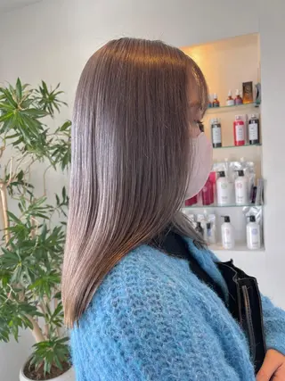 ロング 三好 達也のヘアスタイル