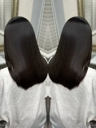 セミロング Haru 新宿【ハル】所属・⚜髪質改善東京 エリア1🏅マコト⚜のヘアスタイル