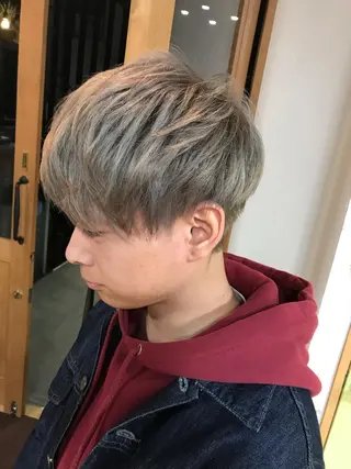 カラー メンズ re naのヘアスタイル