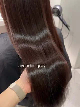 カラー layer bob /透明感カラーのヘアスタイル