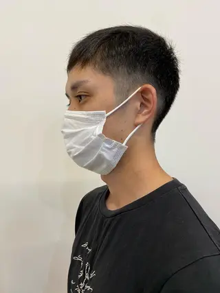 ショート メンズ パーマ特化美容師 mikuのヘアスタイル