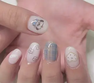 ネイル minimus._.nails(votre salon)所属・Kyu Yui(🇹🇼)のネイルデザイン