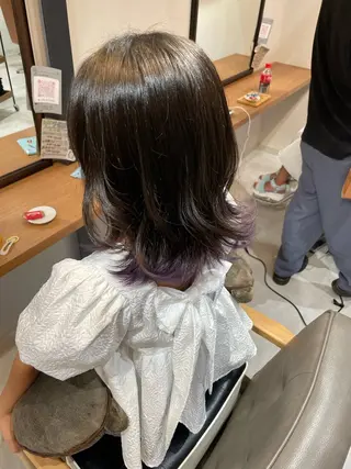 ショート カラー キッズ ayaka |トレンドヘアのヘアスタイル