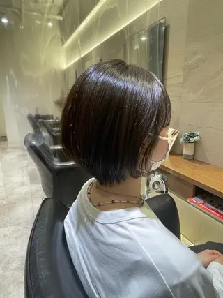 ショート 透明感カラー/艶髪 ♥柏谷菜穂♥のヘアスタイル