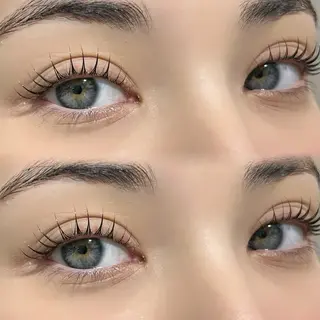 マツエク・マツパ MeRia MOMO🍑のマツエク・マツパデザイン