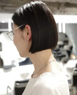 ミディアム groovy所属・学芸大学/bob/ Sakuraのヘアスタイル