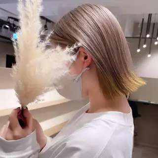 カラー 石山 洸平のヘアスタイル