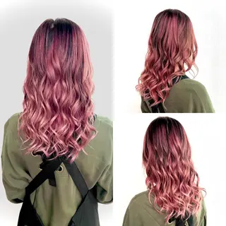 ロング カラー ヘアアレンジ ✨最強美容師✨ 💙にっしー西村💙のヘアスタイル