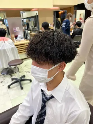 パーマ メンズ メンズカット/柏/韓 国/メンズパーマ航太のヘアスタイル