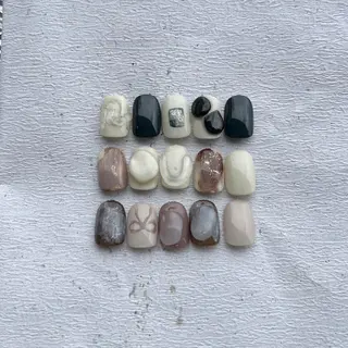 ネイル Ray. /綺麗目ニュアンスのネイルデザイン