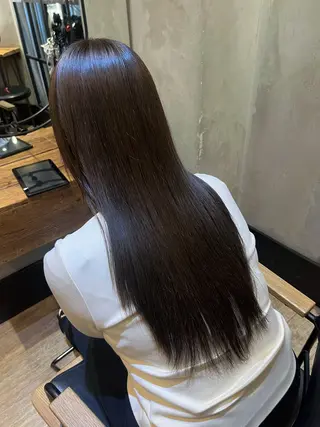 ロング カラー 屋形 咲也のヘアスタイル