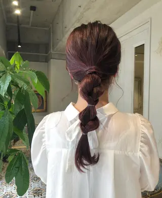 ロング 原 菜帆のヘアスタイル