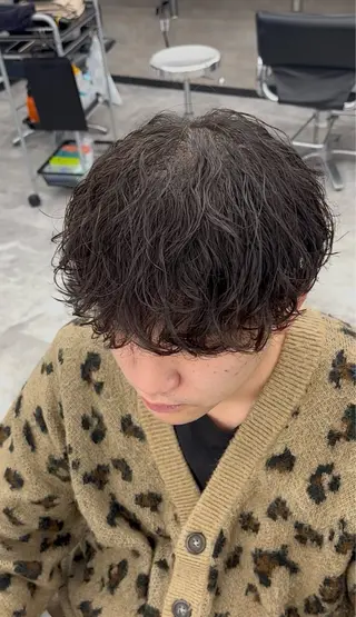 パーマ メンズ HOMME    BLANCHE所属・Seira 札幌メンズサロンのヘアスタイル