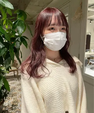 ロング 原 菜帆のヘアスタイル