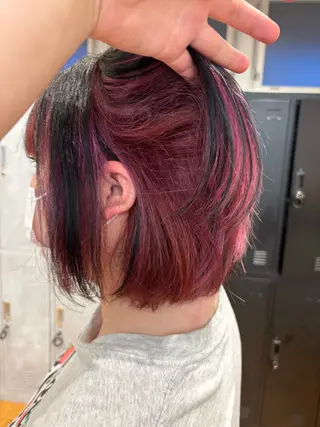 カラー tokute 片岡心🐥のヘアスタイル