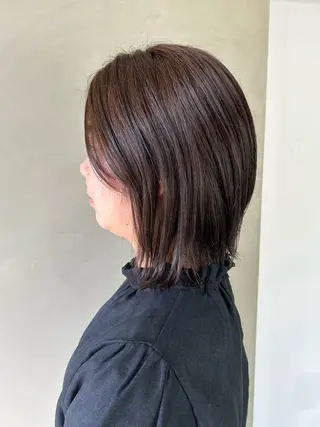 ミディアム 透明感カラー 暖色shihoのヘアスタイル