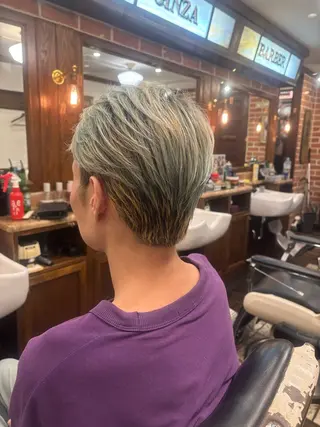 メンズ ヒロ銀座バーバーショップ 恵比寿店所属・橋本 ゆりあのヘアスタイル