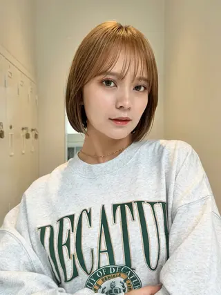 ショート M.SLASH表参道所属・🩵似合わせボブ /ミニボブ🩵しおのヘアスタイル