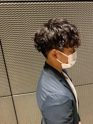 ミディアム 齋藤 大晟のヘアスタイル