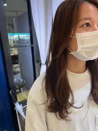 ミディアム 森本峻介 ボブ/透明感カラーのヘアスタイル