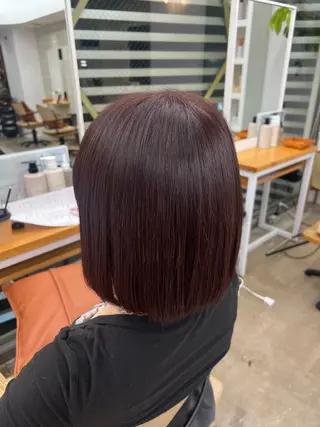 ショート カラー ボブ/インナーカラー ♡表参道 ねおのヘアスタイル